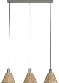 Ledvance - Luster na lanku DECOR RAFFIA 3xE27/15W/230V rafia