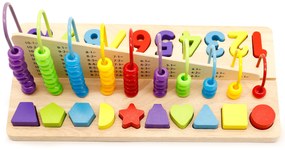 Vzdelávacia hračka počítadlo, číselné bloky ECOTOYS