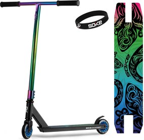 SOKE EVO street black rainbow performance scooter