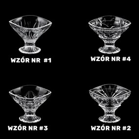 BOHEMIA PRESTIGE ZMRZLINOVÉ POHÁRE 0/3 SADA 4 KS