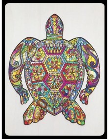 Drevené puzzle korytnačka 130d