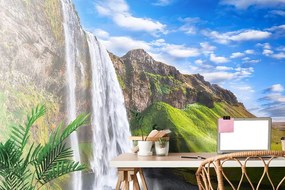 Fototapeta známy islandský Seljalandsfoss