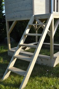 | Detský drevený domček Veranda s hojdačkou | 11640371