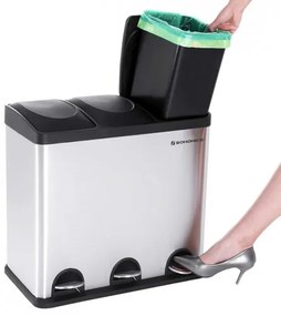 Recyklačný odpadkový kôš SONGMICS LTB54L
