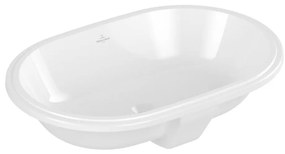 Villeroy & Boch 5A766001 - Zapustené umývadlo ARCHITECTURA 57x37,5 cm biele