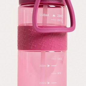 Fľaša LONNA ružová 771323 650 ml