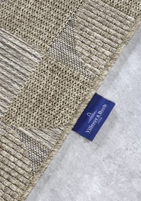 Villeroy & Boch, Kusový koberec Villeroy & Boch 106078 Brown – na von aj na doma, 155x230, hnedá, chodba / predsieň