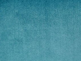 Zamatová leňoška modrozelená LOIRET Beliani