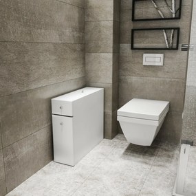 Kúpeľňová skrinka Calencia White
