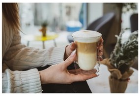 Dvojstenné sklenené hrnčeky v súprave 6 ks 250 ml – Vialli Design
