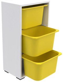 Organizér na hračky Dremonka 2 (biela + žltá). Akcia -19%. Vlastná spoľahlivá doprava až k Vám domov. 1124264