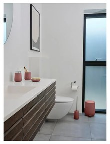 Svetločervený porcelánový dávkovač mydla 250 ml Nova – Zone