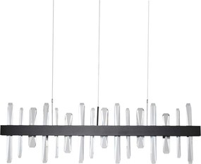 Závesná lampa Arctic LED čierna