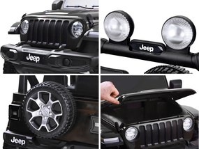 JOKOMISIADA Autíčko na batériu Jeep Wrangler Rubicon PA0223 CY čierny