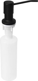 Kuchinox LIBRA, dávkovač saponátu, čierna matná, LAV-OKD_B30T
