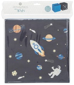 Úložný box Rocket, sada 2ks, 29x29x29 cm, modrá