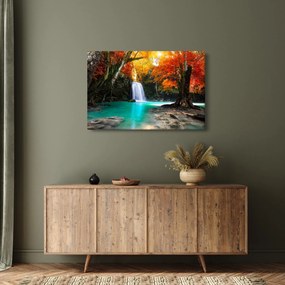 Obraz - Smaragdová lagúna (90x60 cm)