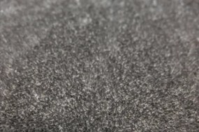 Kúpeľňový koberček Malmo sivý, kruh