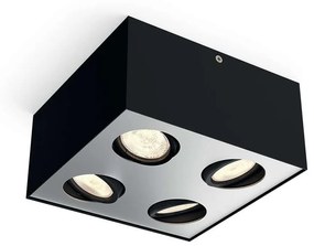 Philips 50494/30/P0-LED Stmievateľné bodové svietidlo MYLIVING BOX 4xLED/4,5W/230V