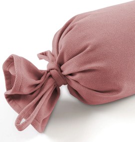 Biante Vankúš valec bonbon Velur VLR-001 Staroružový 15x40 cm