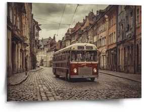 Sablio Obraz Historický autobus - 150x110 cm
