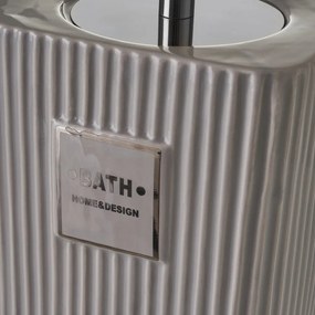 Sivá keramická WC kefa Griso – Casa Selección