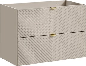 Comad Kúpeľňová skrinka pod umývadlo Viva Cashmere 80 kašmír