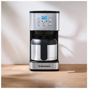 Silvercrest®  Kávovar na filtrovanú kávu + Napeňovač mlieka EDS SMA 500 H1  (800011599)