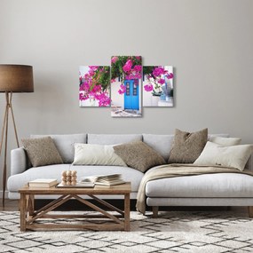 Obraz - Tradičný grécky dom (90x60 cm)