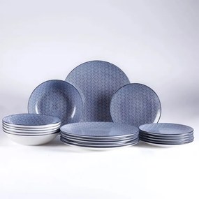 Porcelánová sada tanierov OSAKA 18 ks