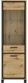 Vitrína L/P Trondheim 2D TDHV712 Dub Artisan