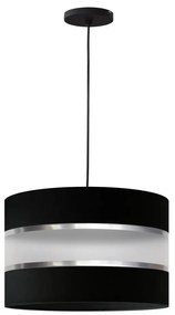 Luster na lanku HELEN 1xE27/15W/230V čierna