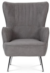 BONTEC Kreslo, sivá látka, AK-317 GREY2 Farba: Šedá