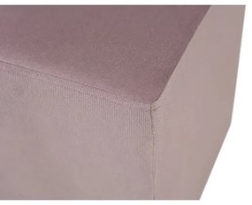Taburet SIX 40x40 cm ružový