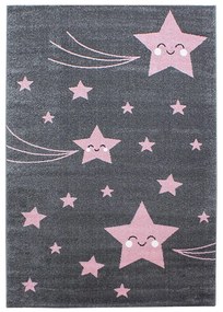Ružovo-sivý detský koberec 160x230 cm Kids – Ayyildiz Carpets