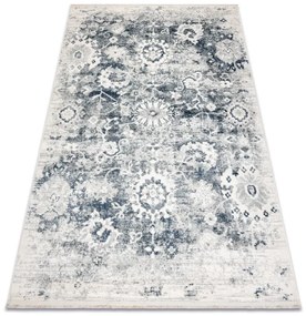 Koberec DISTIN 0822A Rozeta / vintage, granátový / modrý / biely