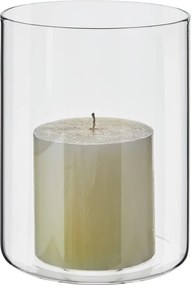 SIMPLY Lampáš sklenený 20 cm - číra