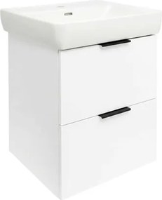 Laufen PRO A skrinka pod umývadlo bez umývadla 57,9x69,4x50,9 cm biela lesk RE010602238060