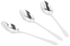 Súprava čajových lyžičiek STILO strieborná 3 ks ALL 993163