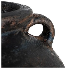 Tmavohnedá terakotová vysoká váza (výška 60 cm) Artem – Ixia