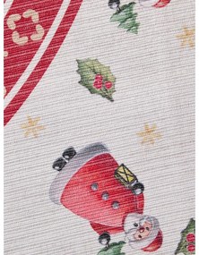 Červený okrúhly koberec s vianočným motívom ø 160 cm Toy's Delight Santa Claus – Villeroy&amp;Boch