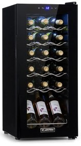 Klarstein Shiraz 18 Uno, vinotéka, 50 l, 18 fliaš, 5-18°C, dotykový ovládací panel