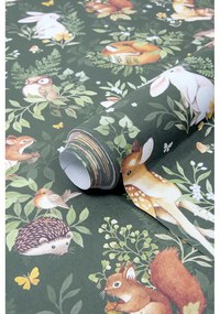 Detská tapeta 10 m x 50 cm Forest Friends – Lilipinso
