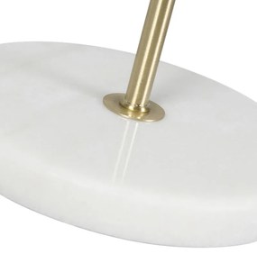 Klasická stolná lampa mosadz - Kaso