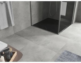 Mexen Hugo, štvorcová sprchová vanička SMC 80 x 80 cm, čierny kameň, 42758080