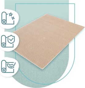 Koberec Agnella Noble Ruti svetlobéžový