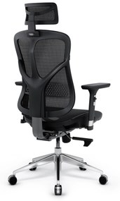 Kancelárska ergonomická stolička Diablo V-Basic, čierna