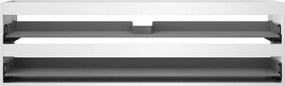 Mexen Box-A, závesná skrinka 160 cm, 2 zásuvky, biela lesklá, 91AX0-1600-470-2-00