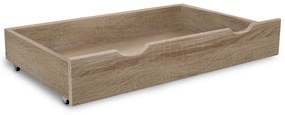 Úložný box pod posteľ 200 cm, dub sonoma