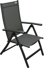 Doppler ACTIVE - kreslo polohovacie káro - 2. akosť (N454)